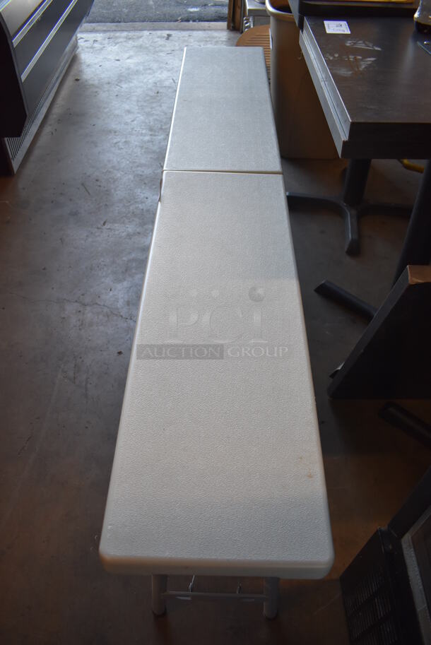 Folding Bench. 72x12x18 - Image 3 of 6