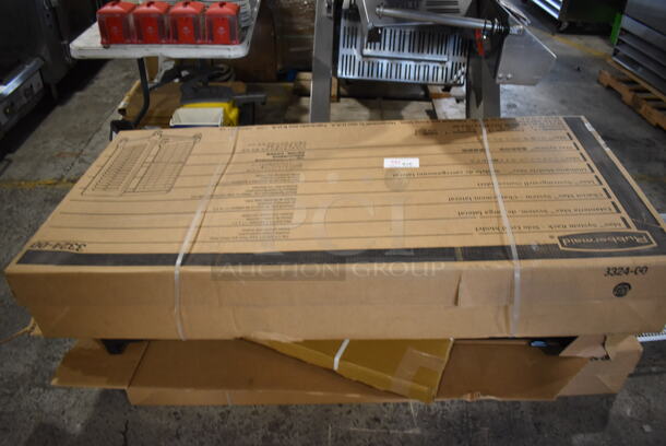 3 BRAND NEW IN BOX! Rubbermaid 3324 Max System Rack. 27x29x68. 3 Times Your Bid! - Image 2 of 6