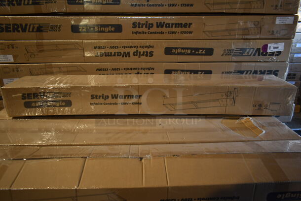 PALLET LOT of 29 BRAND NEW SCRATCH AND DENT! ServIt 423SWI48CP Stainless Steel Commercial 48" High Wattage Strip Warmer with Infinite Controls. Stock Picture Used as Gallery. 29 Times Your Bid! - Image 3 of 7