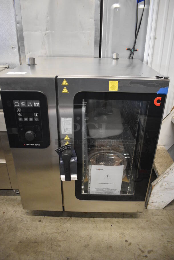 BRAND NEW! LATE MODEL! Convotherm C4eT 10.10 EB -N Stainless Steel Commercial Electric Powered Convotherm Combi Steamer Oven. 208 Volts, 3 Phase. 35x32x42 - Image 2 of 8