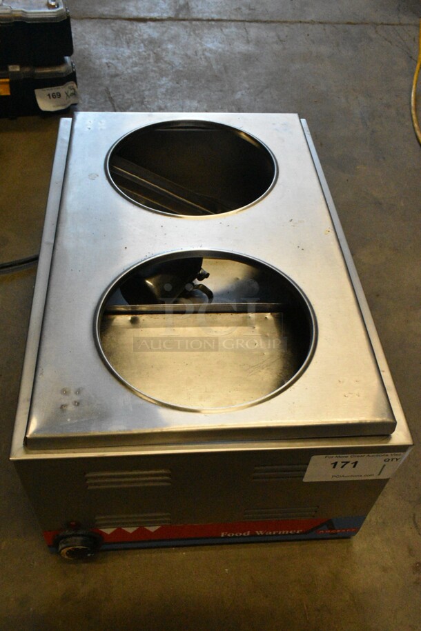 Adcraft FW-1200WF Stainless Steel Commercial Countertop Food Warmer. 120 Volts, 1 Phase.  - Image 2 of 8