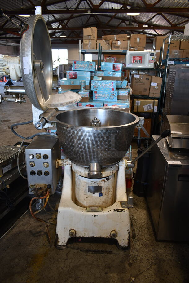 Stephan VCM80E Metal Commercial Floor Style Vertical Cutter Mixer w/ S Blade. 208 Volts, 3 Phase.  - Image 10 of 12