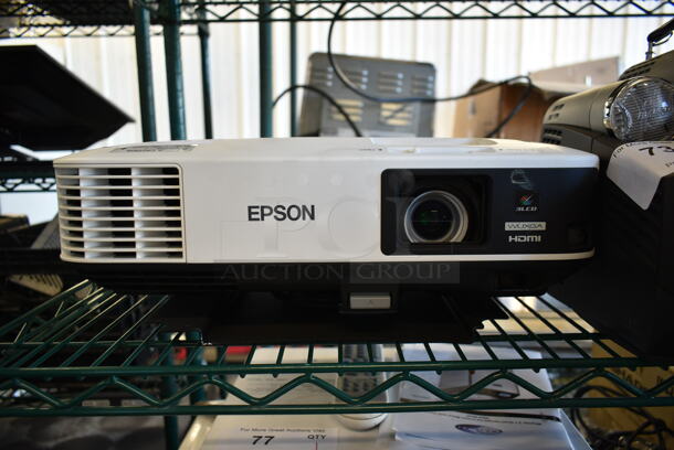 Epson 2250U PowerLite Projector.  - Image 2 of 8