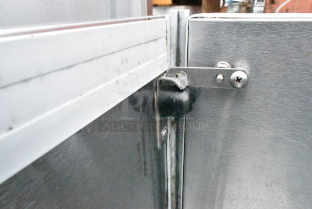 Beverage Air SM49N Stainless Steel Commercial Milk Cooler on Commercial Casters. 115 Volts, 1 Phase.  - Image 6 of 7