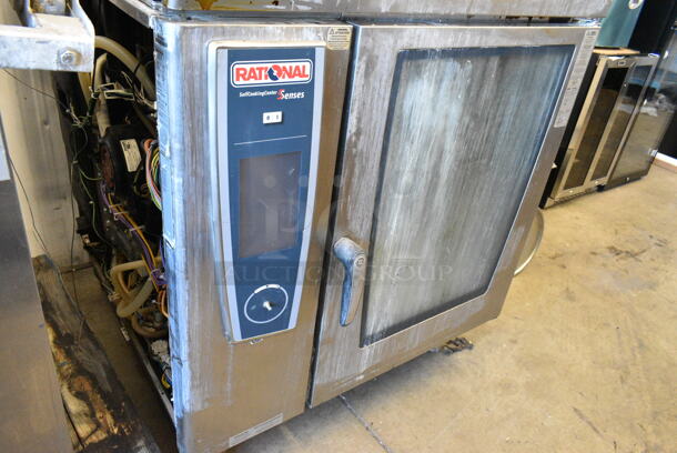 2 2019 Rational Stainless Steel Commercial Combitherm Self Cooking Center Convection Ovens on Commercial Casters. Top Model: SCC WE 62. Bottom Model: SCC WE 102. 480 Volts, 3 Phase. 2 Times Your Bid! - Image 5 of 9