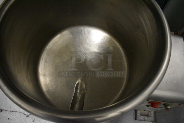 Vulcan FL30 Stainless Steel Commercial Floor Style 30 Gallon Steam Kettle. 230 Volts, 3 Phase. 32x30x38. BUYER MUST REMOVE. Item Was in Working Condition on Last Day of Business. (kitchen) - Image 8 of 11