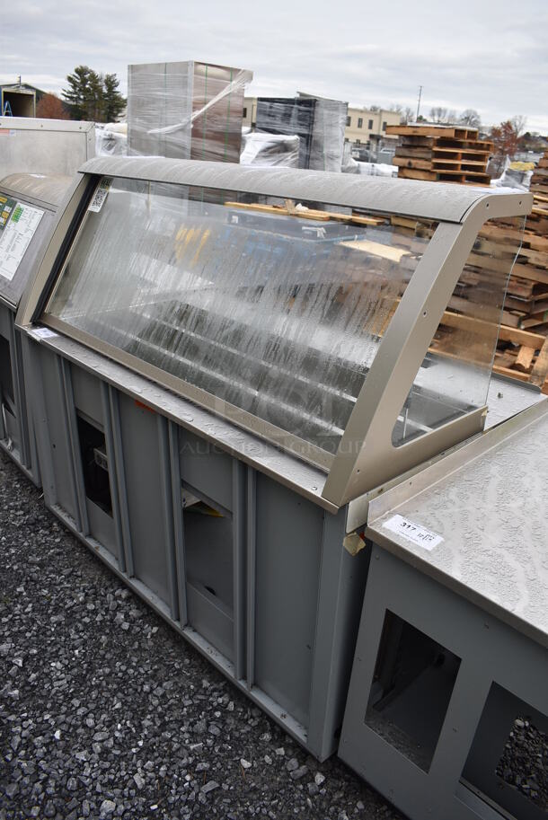 Duke SUB-CP-TC60 M Stainless Steel Commercial Subway Make Line w/ Lowering Sneeze Guard. 120 Volts, 1 Phase. 60x34x56 - Image 1 of 6