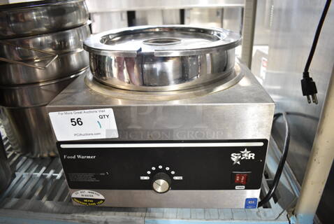 Star 11WSA Stainless Steel Commercial Countertop Food Warmer. 120 Volts, 1 Phase. Tested and Working!