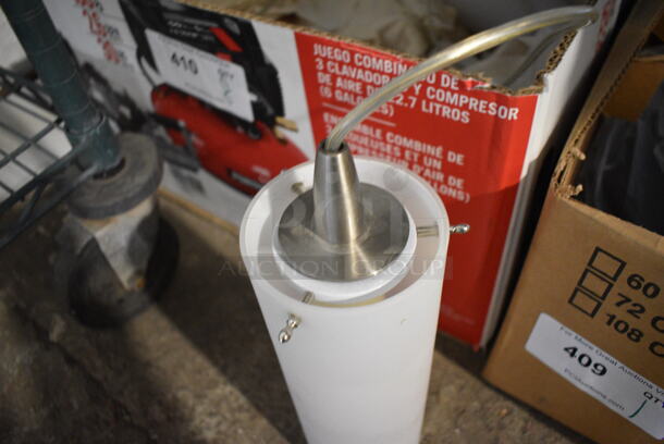 8 Ceiling Light Fixtures. 3.5x3.5x10.5. 8 Times Your Bid!  - Image 3 of 3