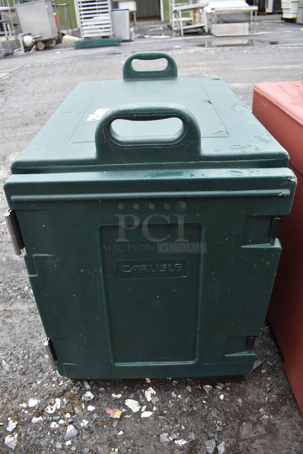 Carlisle NPC300N Green Poly Insulated Food Carrying Case. 16x25x24