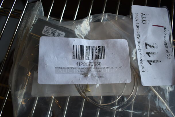 BRAND NEW SCRATCH AND DENT! Frymaster 8073680 THERMOSTAT,450 degrees F MNL RST H-LMT - Image 3 of 6