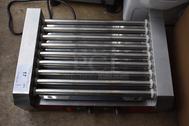Grand Slam 177HDRG24 Stainless Steel Commercial Countertop Hot Dog Roller. 110 Volts, 1 Phase. 23x17x7. Tested and Working! - Image 4 of 5