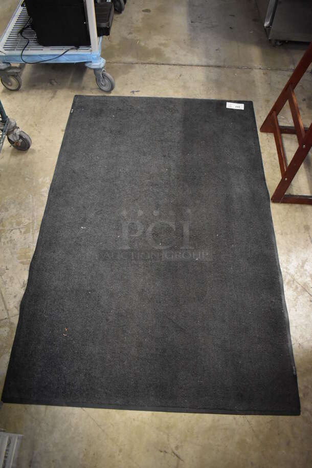 Black Floor Mat. 64x41