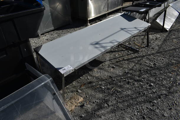 BRAND NEW SCRATCH AND DENT! Avantco 178SSSOSP260 Stainless Steel Commercial Over Shelf. - Image 2 of 3