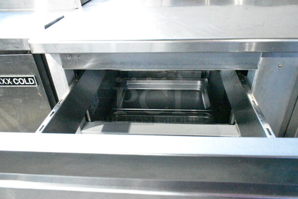 Fagor SWR-45-D2 Stainless Steel Commercial 2 Drawer and 1 Door Work Top Cooler on Commercial Casters. 115 Volts, 1 Phase. Tested and Working! - Image 5 of 6