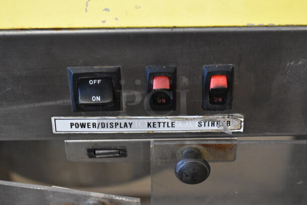 Metal Commercial Countertop Popcorn Machine and Merchandiser. Tested and Working! - Image 7 of 8