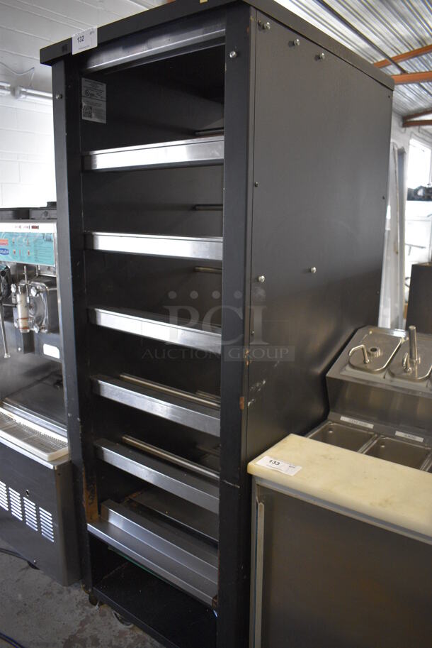 Vollrath Model 1015021 Metal Commercial Bagel Bakery Display Transport Rack on Commercial Casters. 27x35x76 - Image 2 of 6