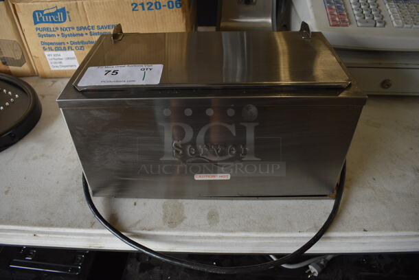 Server Stainless Steel Commercial Countertop Warmer. 120 Volts, 1 Phase. 14.5x9x8