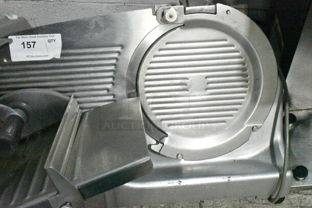 Hobart 2812 Stainless Steel Commercial Countertop Meat Slicer. 120 Volts 1 Phase. Tested and Working! - Image 3 of 6