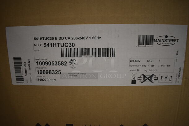 BRAND NEW SCRATCH AND DENT! Main Street Equipment HTUC High-Temperature Undercounter Dishwasher - 208V/240V, 1 Phase - Image 8 of 9