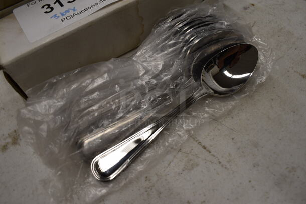 36 BRAND NEW IN BOX! Winco 0030-01 Stainless Steel Shangrila Tea Spoons. 6". 36 Times Your Bid! - Image 2 of 4