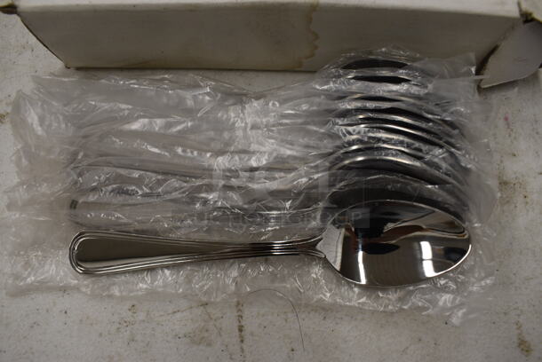 36 BRAND NEW IN BOX! Winco 0030-01 Stainless Steel Shangrila Tea Spoons. 6". 36 Times Your Bid! - Image 3 of 4