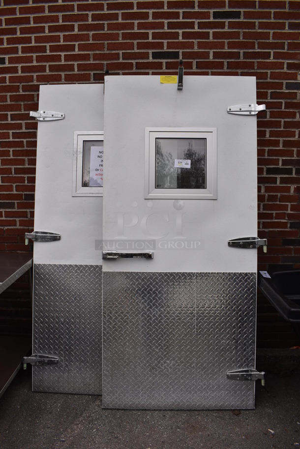 2 Walk In Doors. 41x6x86. 2 Times Your Bid! - Image 1 of 6