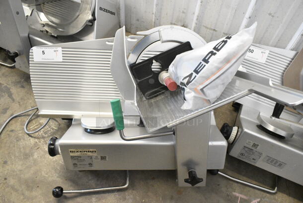 2020 Bizerba GSP HD Metal Commercial Countertop Meat Slicer w/ Blade Sharpener. 120 Volts, 1 Phase. Tested and Does Not Power On - Image 10 of 10