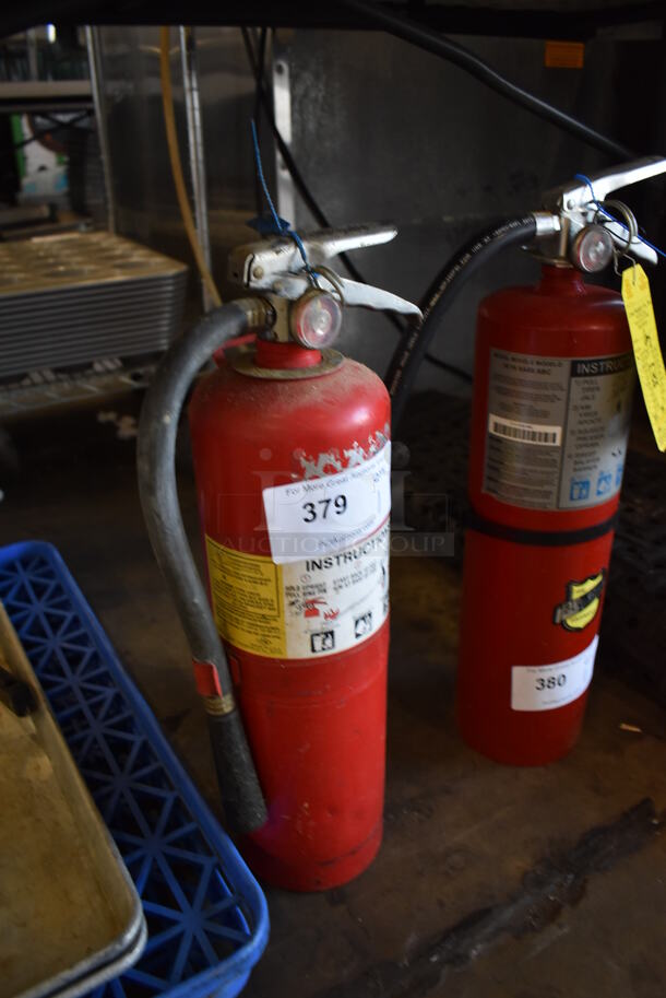 Dry Chemical Fire Extinguisher. Buyer Must Pick Up - We Will Not Ship This Item. 9x5x20 - Image 3 of 3