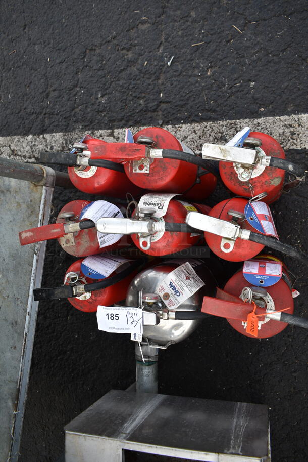 9 Various Fire Extinguishers Including Badger. Buyer Must Pick Up - We Will Not Ship This Item. 9 Times Your Bid! - Image 3 of 6