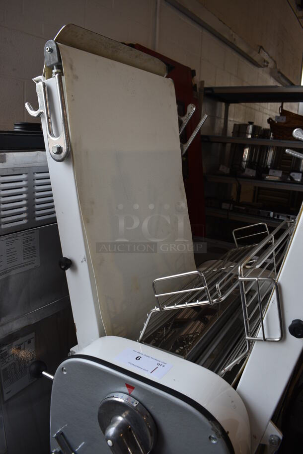 Kohler Model U-SF500 1850 Metal Commercial Floor Style Reversible Dough Sheeter. 220 Volts, 3 Phase. 30x29x67 - Image 5 of 12