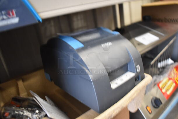 BRAND NEW IN BOX! Epson M188D C31C515806 TM-U220 Impact Dark Gray USB mPOS Receipt / Kitchen Printer. 6x10x6. Tested and Working! - Image 5 of 6
