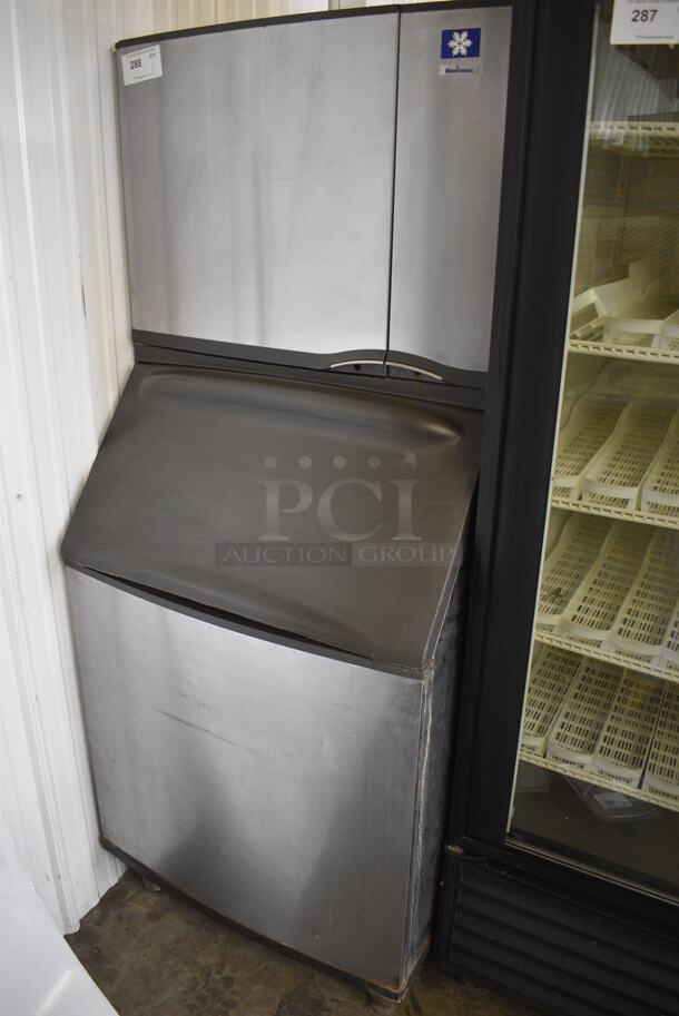 Manitowoc Model SY0454A Stainless Steel Commercial Ice Head on Commercial Ice Bin. 115 Volts, 1 Phase. 31x34x70 - Image 2 of 4