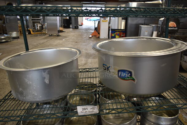 ALL ONE MONEY! Lot of Items on Shelving Unit Including Metal Round Baking Pans. Does Not Include Shelving Unit. - Image 3 of 7