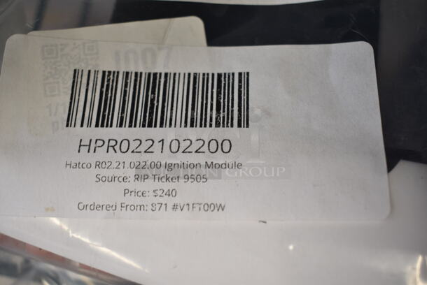 2 BRAND NEW SCRATCH AND DENT! Items; HPR020118900 Hatco R02.01.189.00 Control Board and HPR022102200 Hatco R02.21.022.00 Ignition Module. 2 Times Your Bid! - Image 4 of 4