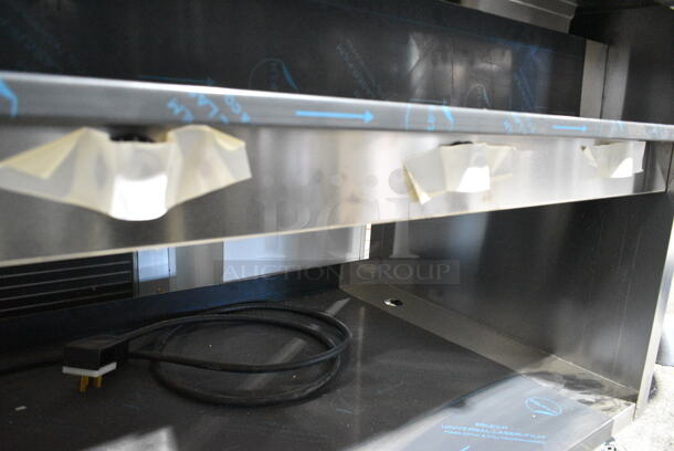 BRAND NEW! 2023 Delfield EHEI60C Stainless Steel Commercial Floor Style Electric Powered 4 Bay Steam Table w/ Under Shelf on Commercial Casters. 208-230 Volts, 1 Phase. - Image 6 of 9