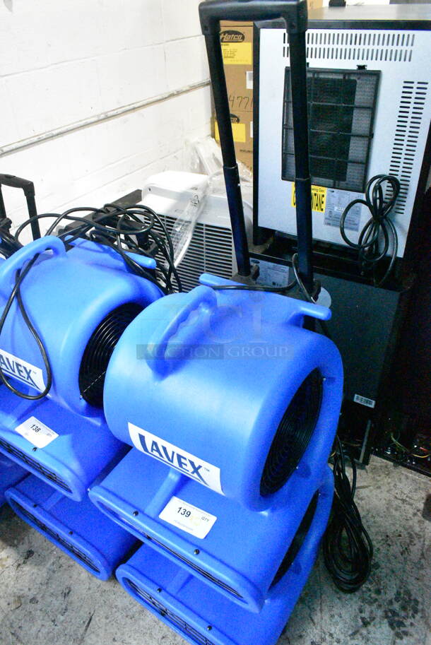 2 BRAND NEW SCRATCH AND DENT! 2024 Lavex 761AMLV50W 3-Speed Compact Air Mover with Telescoping Handle and Wheels. 115 Volts, 1 Phase. 2 Times Your Bid! Tested and Working! - Image 7 of 9