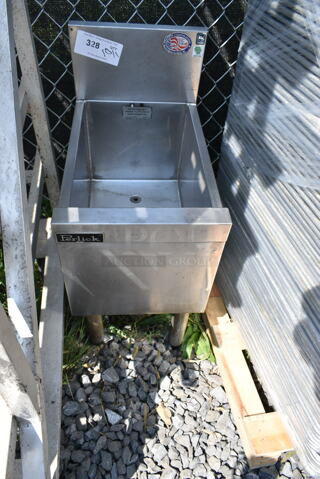 Perlick Stainless Steel Single Bay Sink. 