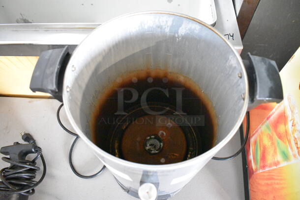 WestBend Metal Countertop Hot Beverage Urn. 15x15x24 - Image 4 of 4