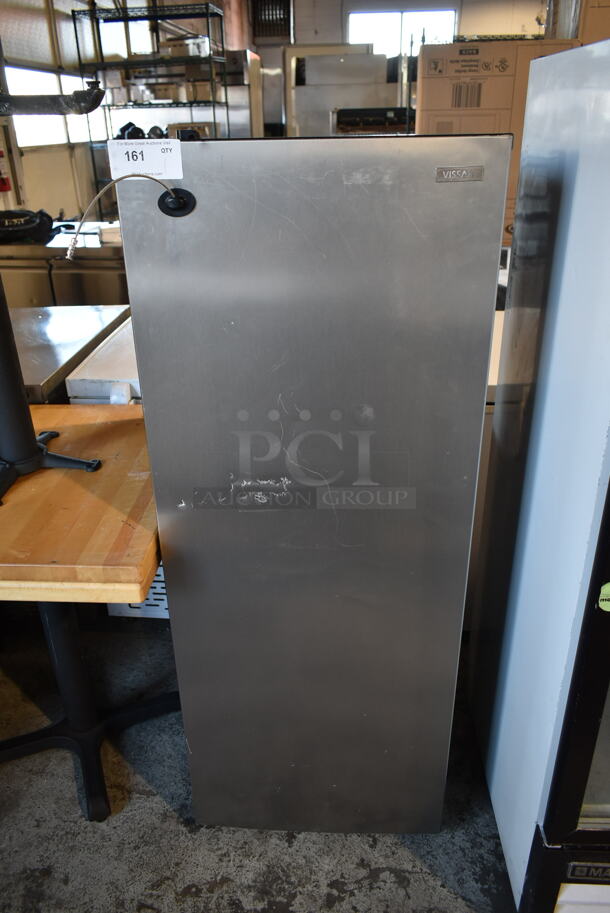 Vissani MDUFC7SS Metal Single Door Reach in Freezer. 115 Volts, 1 Phase. Tested and Working! - Image 1 of 4