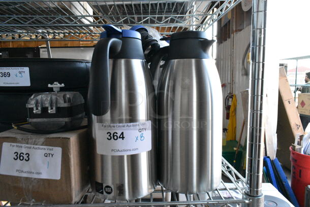 8 BRAND NEW SCRATCH AND DENT! Stainless Steel Carafe Pitcher. 8 Times Your Bid!  - Image 3 of 3