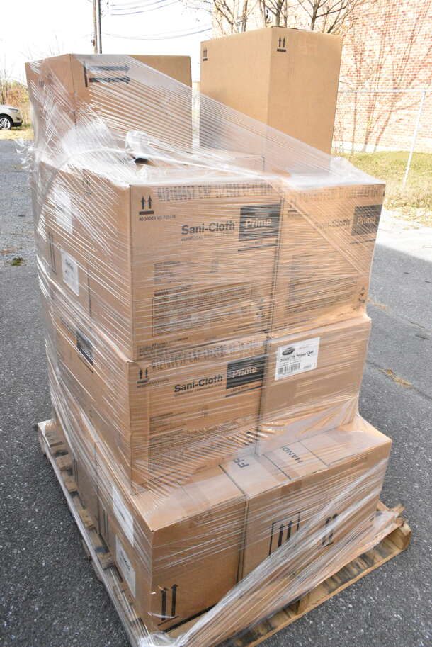 23 BRAND NEW IN BOX! Items Including Prime Sani Cloth Germicidal Disposable Wipe. 23 Times Your Bid!  - Image 6 of 6