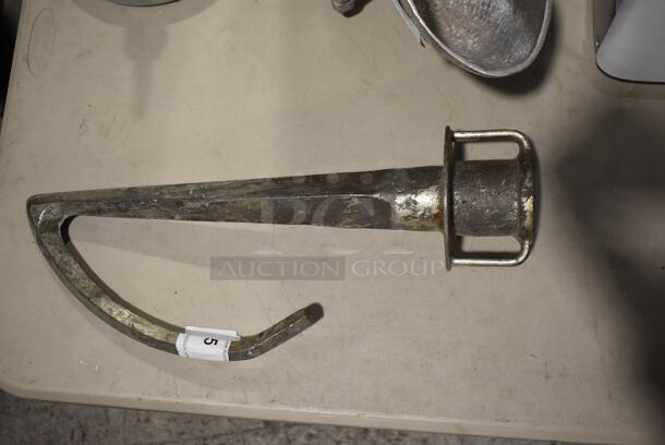 Hobart VMLH60M Metal 60 Quart Dough Hook Attachment. - Image 1 of 4