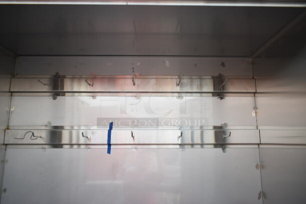 BRAND NEW SCRATCH AND DENT! Regency 600SMC48DD Stainless Steel Mop Sink Cabinet.  - Image 5 of 9