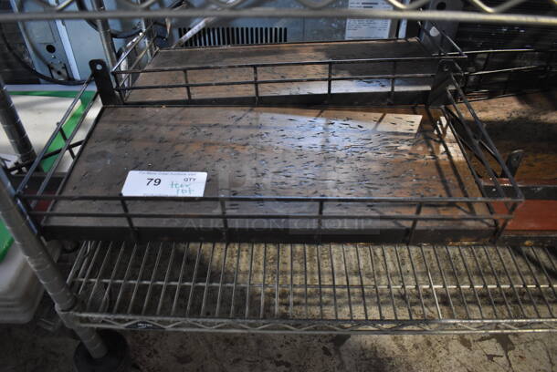 ALL ONE MONEY! Tier Lot of Wooden Shelves - Image 8 of 8