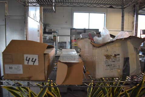 ALL ONE MONEY! Tier Lot of Various Items Including Thermometer, Water Filter Cartridge and Ceramic Mugs