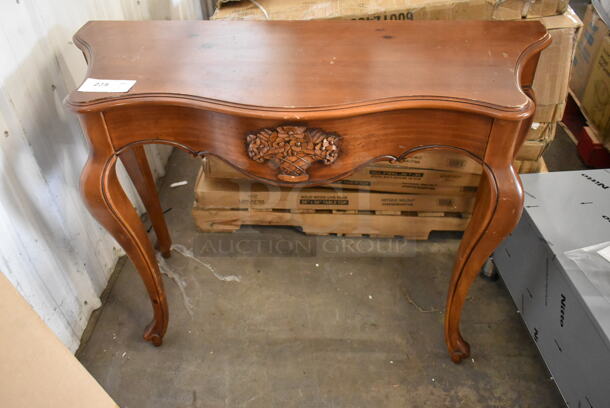 Wooden Accent Table.  - Image 1 of 2