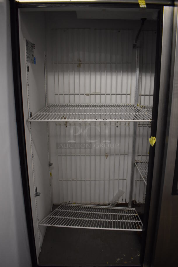 2013 True T49F ENERGY STAR Stainless Steel Commercial 2 Door Reach In Freezer on Commercial Casters. 115 Volts, 1 Phase. 54x30x83. Tested and Working! - Image 6 of 7
