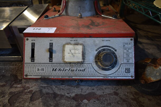 Whirlwind X-15 Metal Commercial Countertop Cotton Candy Machine. 115 Volts, 1 Phase. Tested and Does Not Power On - Image 2 of 4