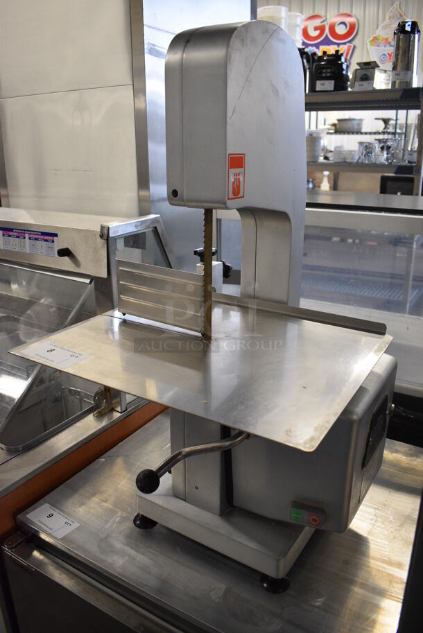 Model J-210 Metal Commercial Countertop Bone Saw Meat Saw. 110 Volts, 1 Phase. 19x19x33. Tested and Working! - Image 3 of 8